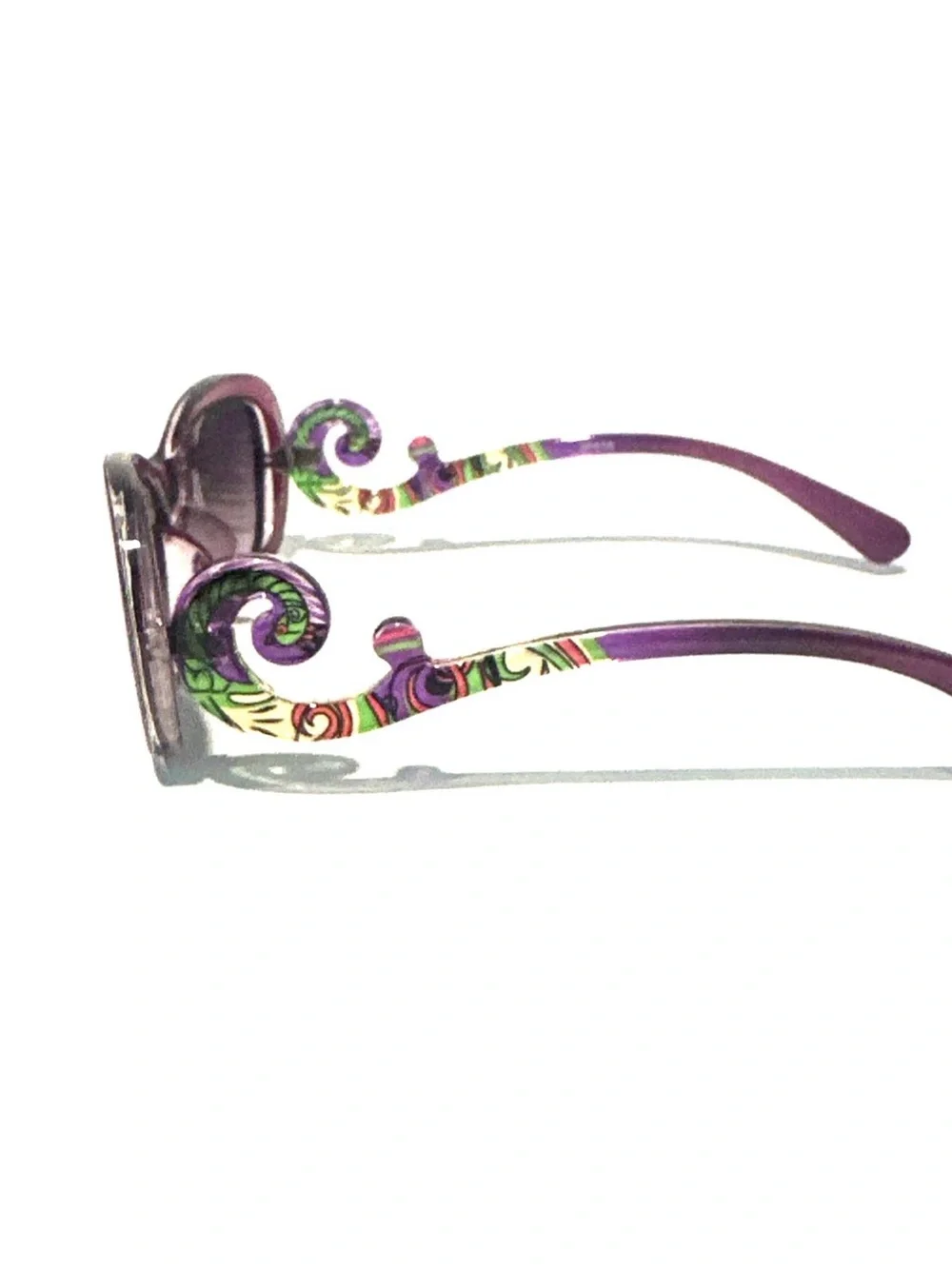 Purple Women’s Fashion Baroque Sunglasses
